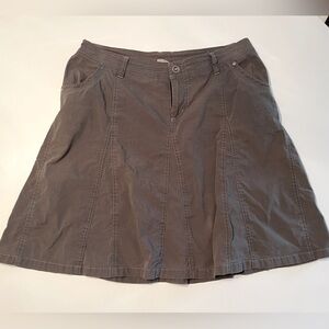 Kühl A Line Grey Skirt Size 12
